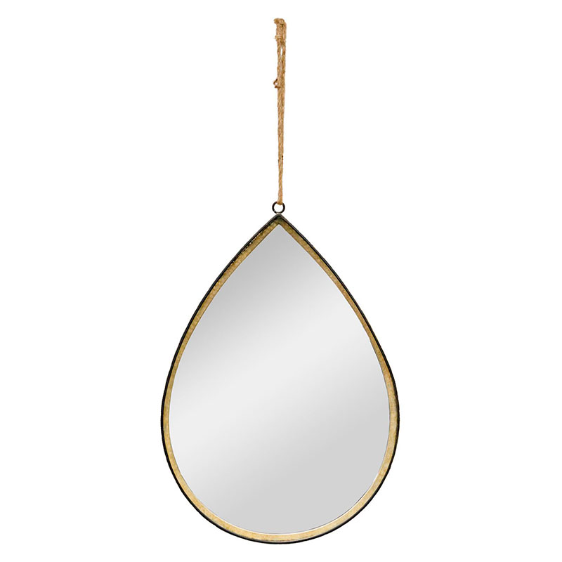 Зеркало в виде капли Golden Drop Золотой Зеркало в виде капли Golden Drop Золотой в Твери | Loft Concept