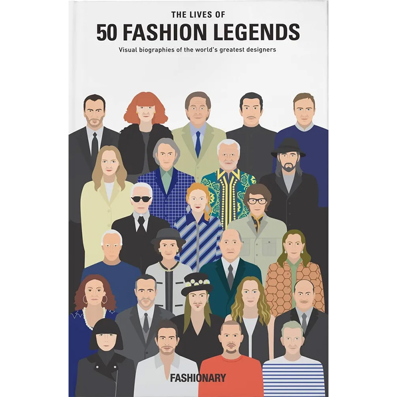 The Lives of 50 Fashion Legends Белый Мульти The Lives of 50 Fashion Legends Белый Мульти в Твери | Loft Concept