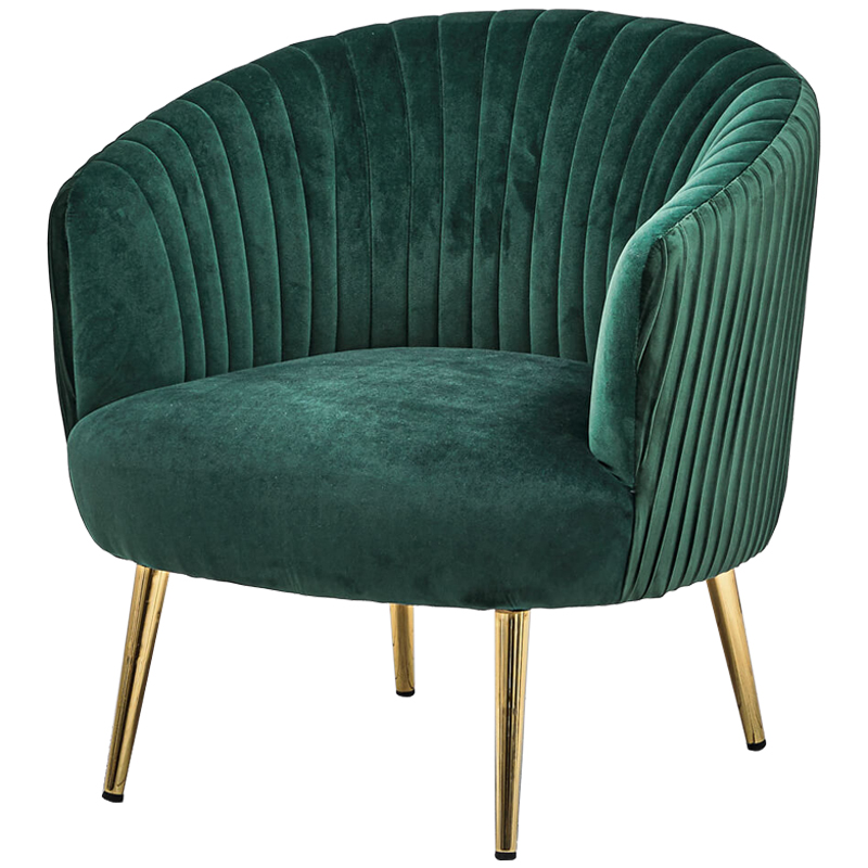 Кресло Christiano Chair green Изумрудный Глянцевое золото Кресло Christiano Chair green Изумрудный Глянцевое золото в Твери | Loft Concept