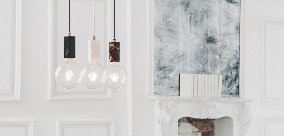 Подвесной светильник MARMOR TROM Bianco Подвесной светильник MARMOR TROM Bianco - Loft-Concept в Твери