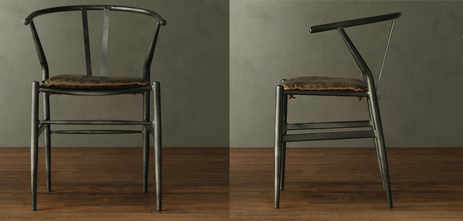 Стул Loft Industrial Kitchen Leather Стул Loft Industrial Kitchen Leather - Loft-Concept в Твери