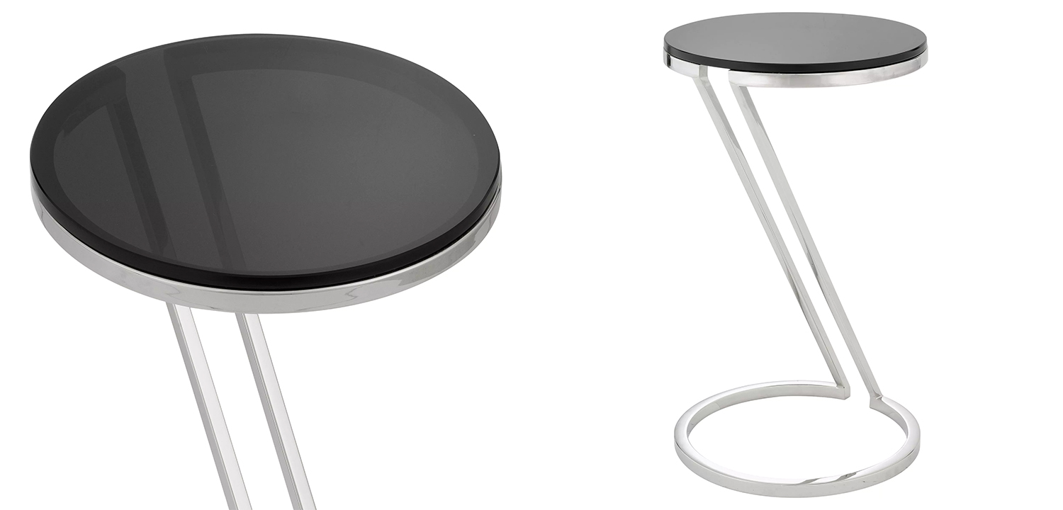 Приставной стол Eichholtz Side Table Falcone Chrome - фото