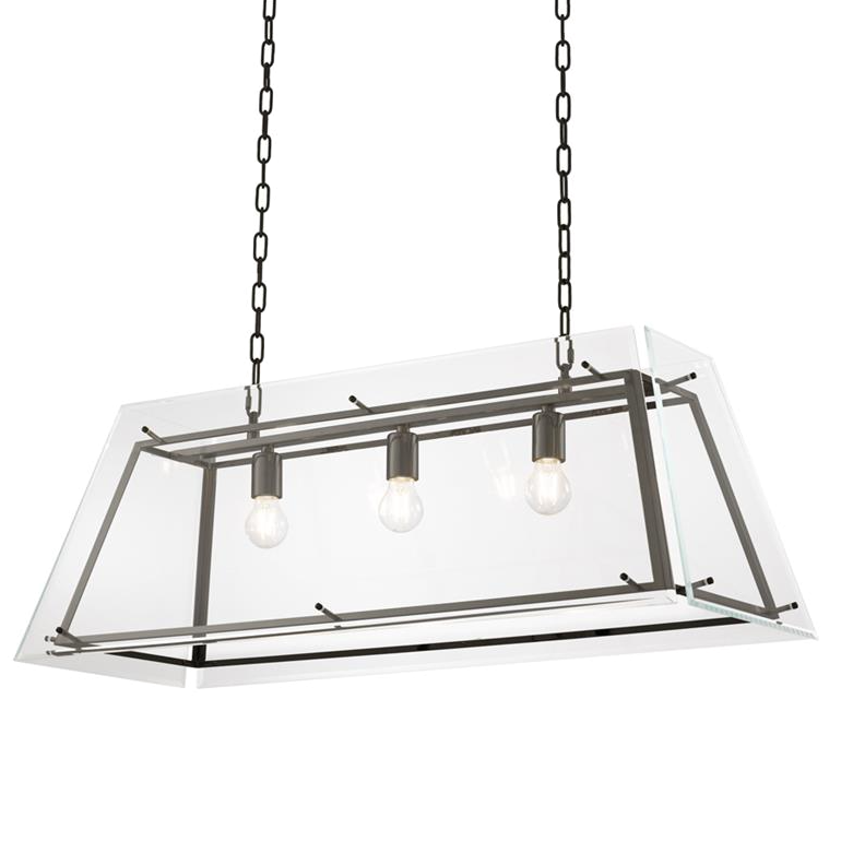 Люстра Chandelier Azure L Bronze Темная бронза Прозрачный (Transparent) Люстра Chandelier Azure L Bronze Темная бронза Прозрачный (Transparent) в Твери | Loft Concept