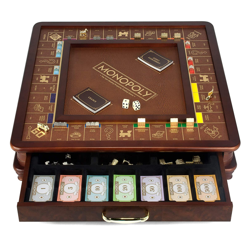 Подарочная Большая "Монополия" Luxe Monopoly Game Коричневый Подарочная Большая "Монополия" Luxe Monopoly Game Коричневый в Твери | Loft Concept
