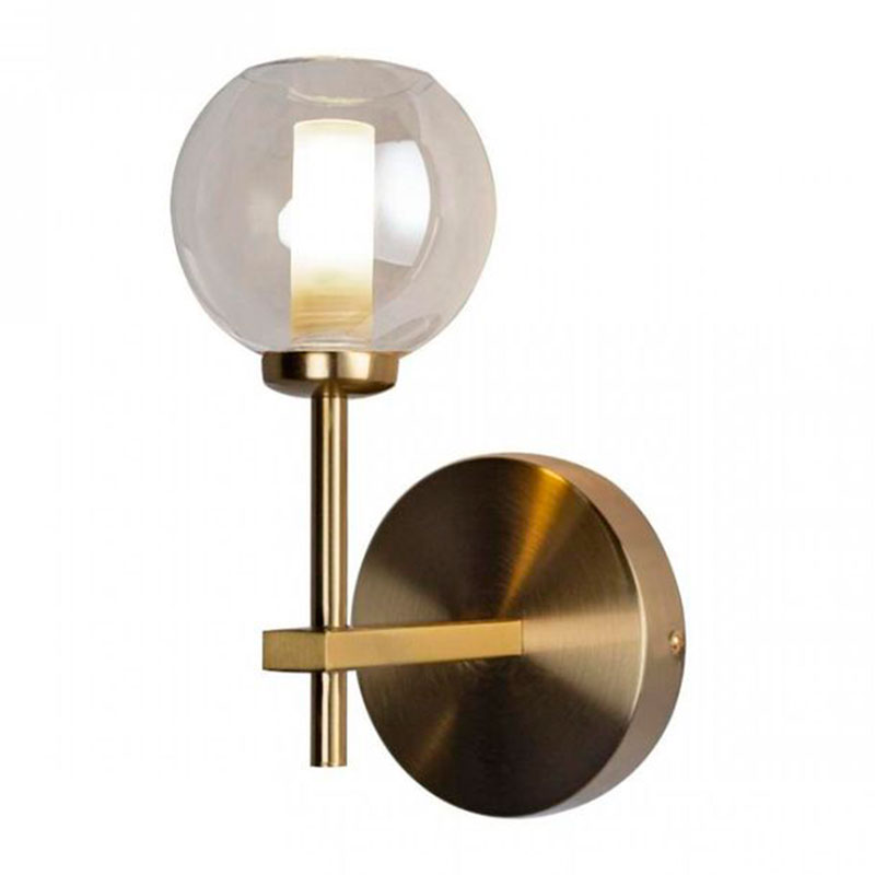 Бра RH Boule de Cristal Single Wall Lamp amber Gold Золотой Амбре янтарь Бра RH Boule de Cristal Single Wall Lamp amber Gold Золотой Амбре янтарь в Твери | Loft Concept