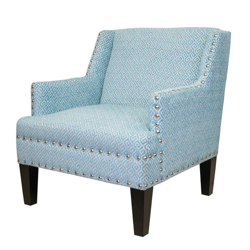 Кресло Fabio Armchair Velour blue Голубой Кресло Fabio Armchair Velour blue Голубой в Твери | Loft Concept