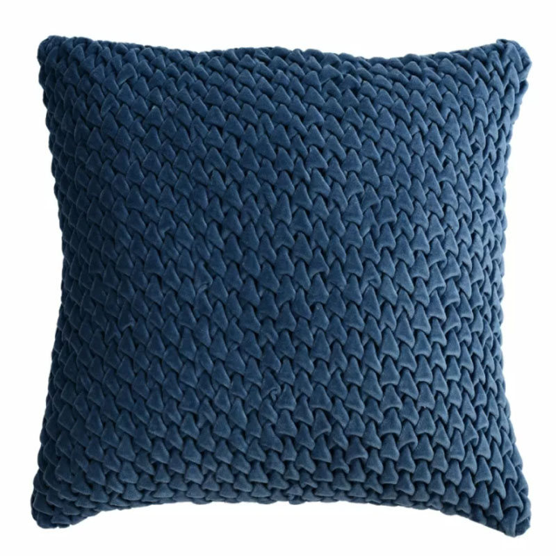 Подушка Purnama Quilting blue Синий Подушка Purnama Quilting blue Синий в Твери | Loft Concept