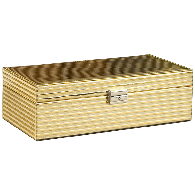 Шкатулка Afira Jewerly Organizer Box Золотой Шкатулка Afira Jewerly Organizer Box Золотой в Твери | Loft Concept