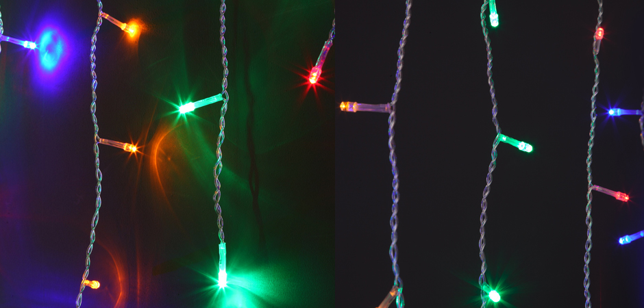 Гирлянда Бахрома с Цветными светодиодами - Loft-Concept в Твери