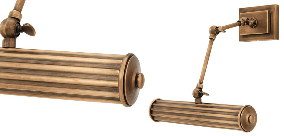 Бра Eichholtz Wall Lamp Luca S Brass Бра Eichholtz Wall Lamp Luca S Brass - Loft-Concept в Твери