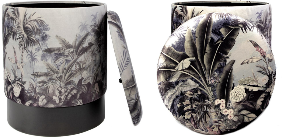 Пуф PUF Jungle Print plants Пуф PUF Jungle Print plants - Loft-Concept в Твери