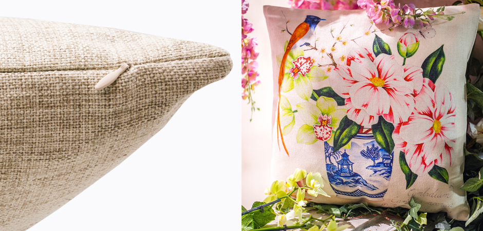 Декоративная подушка Camellias Pillow Декоративная подушка Camellias Pillow - Loft-Concept в Твери