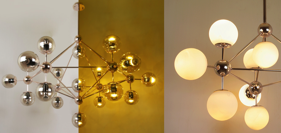 Люстра Modo Chandelier Gold - фото №1