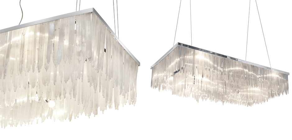 Люстра LAMP SELENITE RECT chromium 160 Люстра LAMP SELENITE RECT chromium 160 - Loft-Concept в Твери