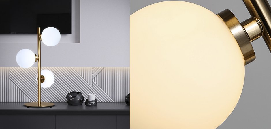 Настольная лампа Bubble Chandelier Table Lamp Настольная лампа Bubble Chandelier Table Lamp - Loft-Concept в Твери