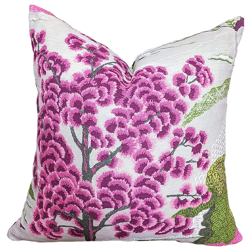 Подушка Purple Inflorescences Лиловый Белый Подушка Purple Inflorescences Лиловый Белый в Твери | Loft Concept