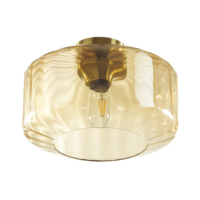 Потолочный светильник Multicolored Glass Bronze Бронза Потолочный светильник Multicolored Glass Bronze Бронза в Твери | Loft Concept