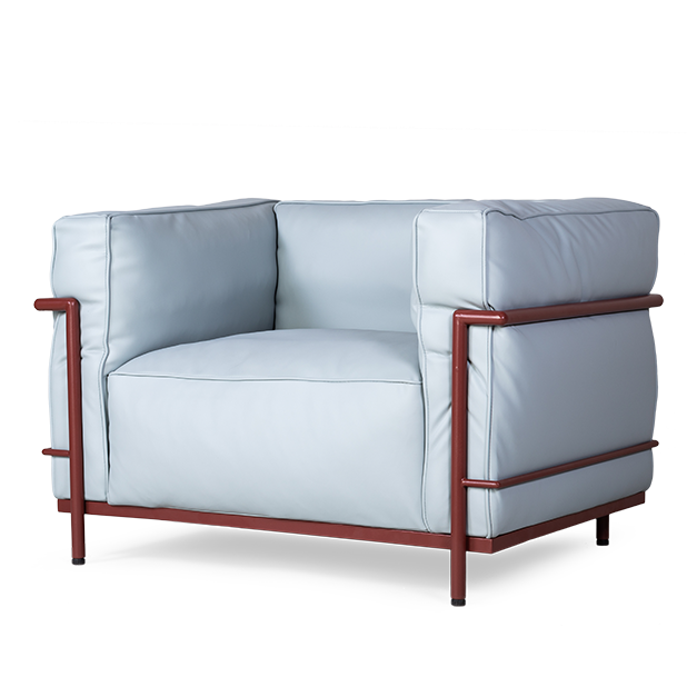 Кресло Le Corbusier LC3 blue Светло-голубой Кресло Le Corbusier LC3 blue Светло-голубой в Твери | Loft Concept