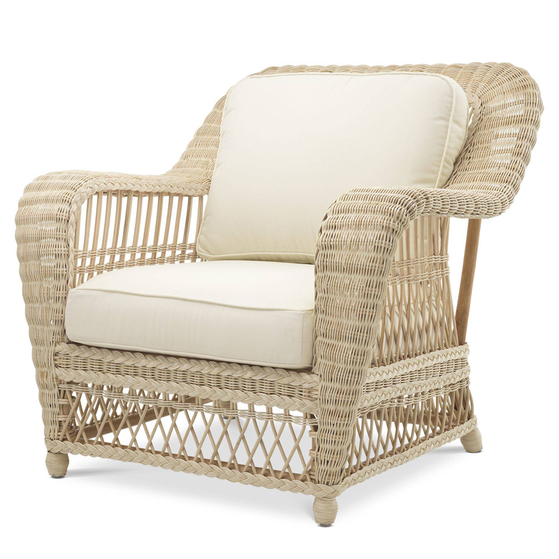 Кресло Eichholtz Chair Barbados Бежевый Кремовый Кресло Eichholtz Chair Barbados Бежевый Кремовый в Твери | Loft Concept