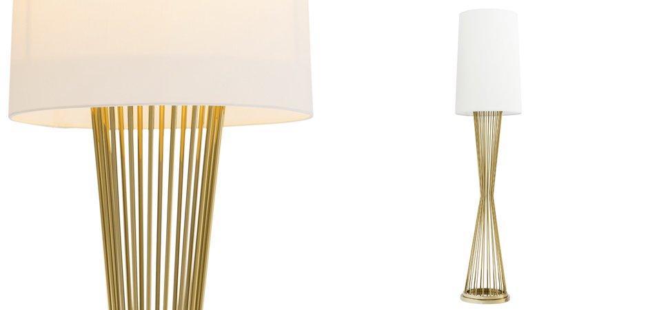Торшер Eichholtz Floor Lamp Holmes Торшер Eichholtz Floor Lamp Holmes - Loft-Concept в Твери