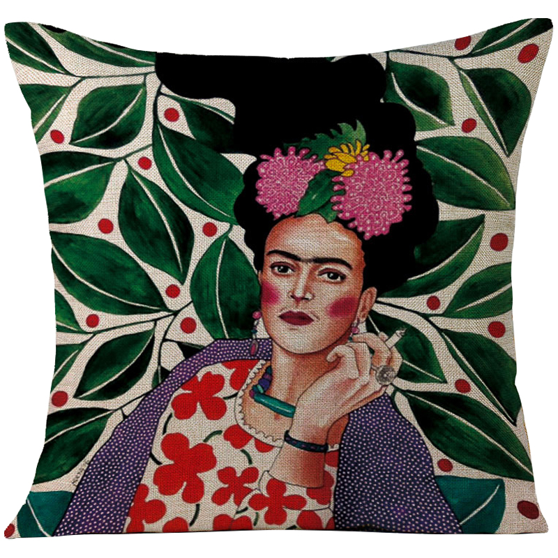 Декоративная подушка Frida Kahlo 13 Мульти Декоративная подушка Frida Kahlo 13 Мульти в Твери | Loft Concept