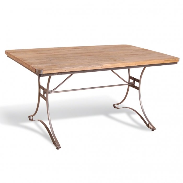 Cтол Industrial Metal Rust Rectangular Table Cтол Industrial Metal Rust Rectangular Table в Твери | Loft Concept