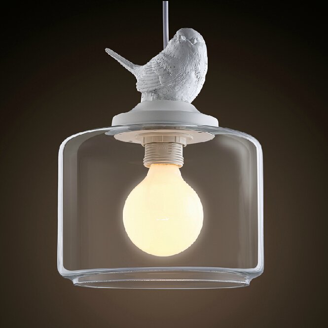 Подвесной светильник Provence Bird Pendant Белый Подвесной светильник Provence Bird Pendant Белый в Твери | Loft Concept