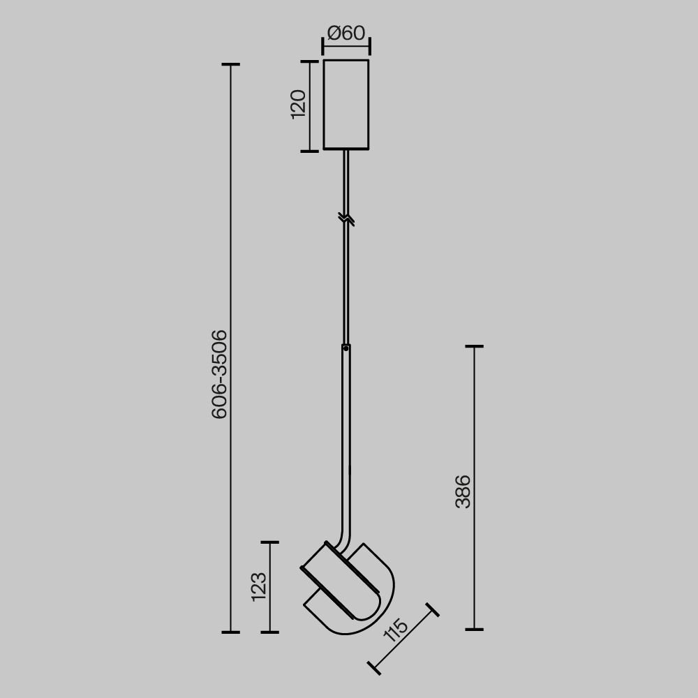 Подвесной светильник в цвете Латунь Levix в Твери