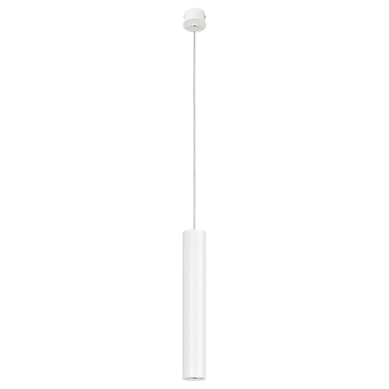 Подвесной светильник Luis Trumpet Tube White Lamp 40 Белый Подвесной светильник Luis Trumpet Tube White Lamp 40 Белый в Твери | Loft Concept