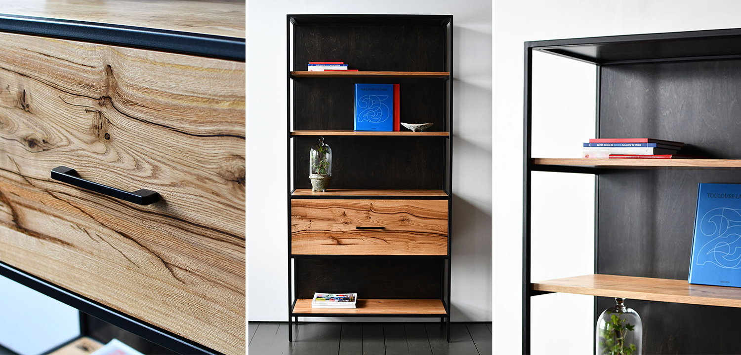 Стеллаж Terrel Industrial Metal Rust Rack - фото