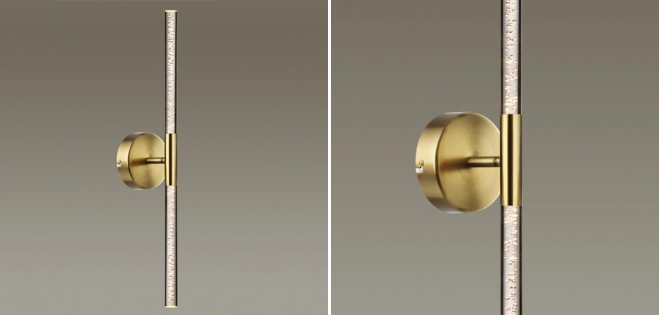 Бра Trumpet tube Two-way Золотое Бра Trumpet tube Two-way Золотое - Loft-Concept в Твери