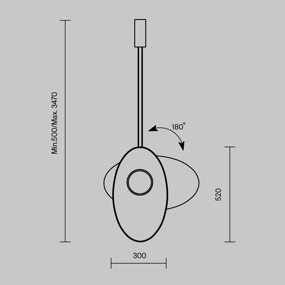 Подвесной светильник Evolution 3000К 9Вт в Твери