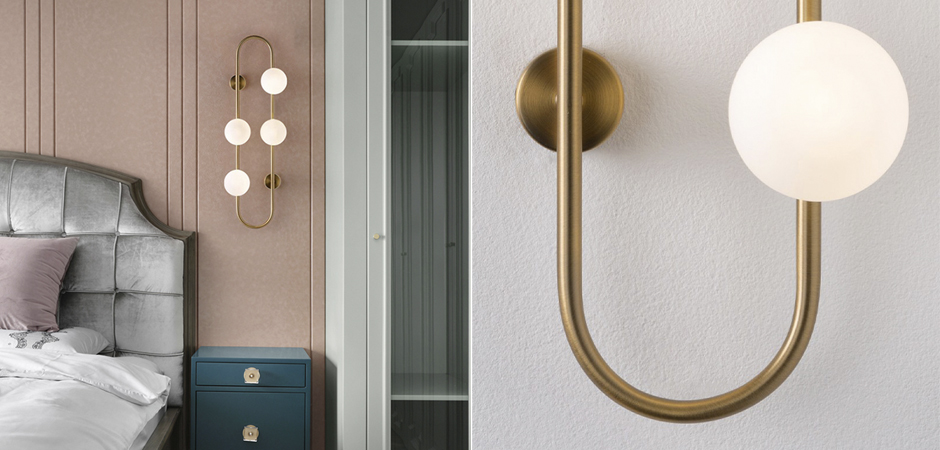 Бра HOOP WALL Lamp Gold 4 Бра HOOP WALL Lamp Gold 4 - Loft-Concept в Твери