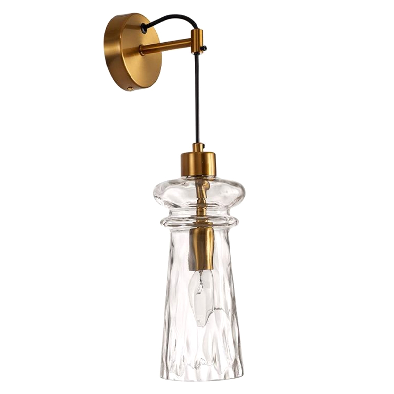 Бра Old Lantern Бронза Прозрачный Бра Old Lantern Бронза Прозрачный в Твери | Loft Concept