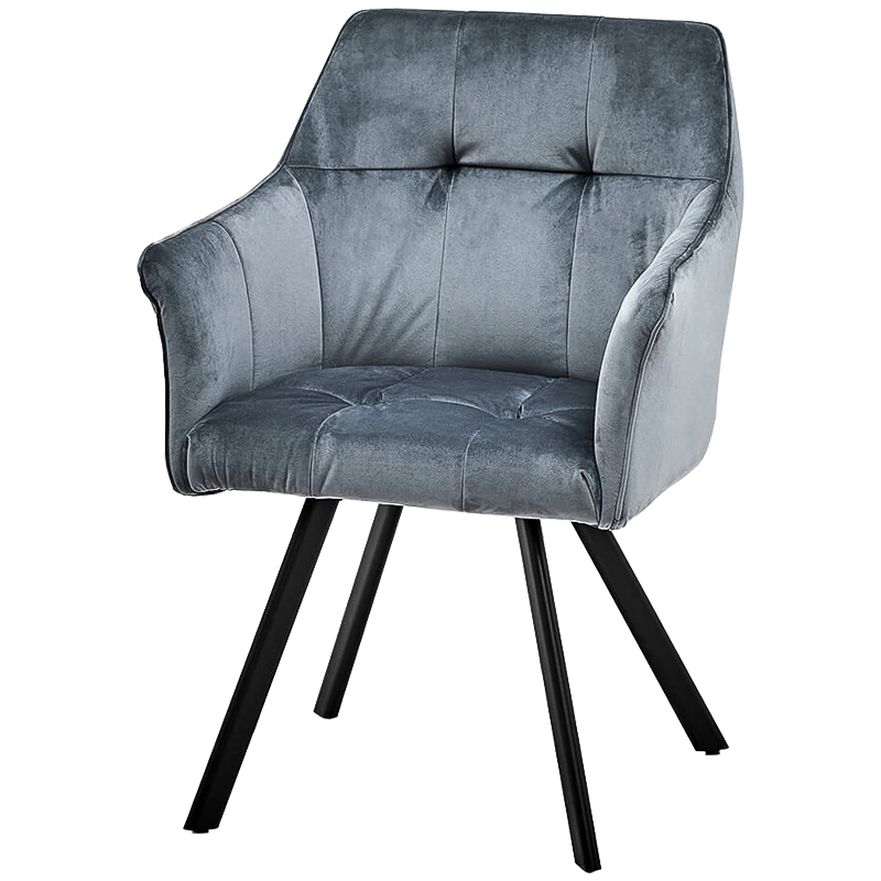 Стул Datie Stool Черный Серо-голубой Стул Datie Stool Черный Серо-голубой в Твери | Loft Concept