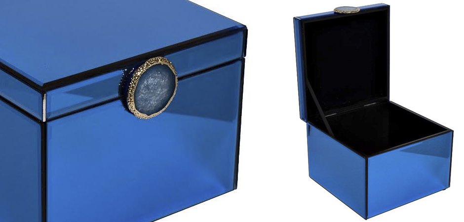 Шкатулка Blue Surprise Cube Шкатулка Blue Surprise Cube - Loft-Concept в Твери