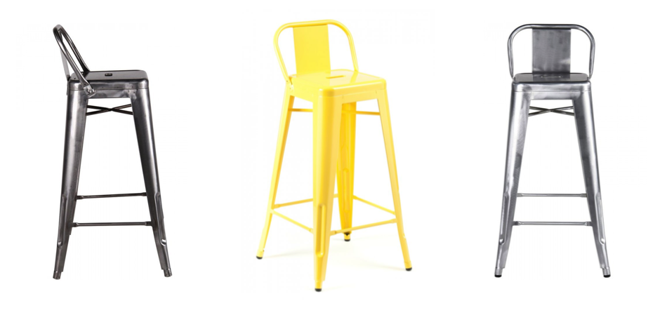 Барный стул Tolix Bar Stool 75 Backed Барный стул Tolix Bar Stool 75 Backed - Loft-Concept в Твери