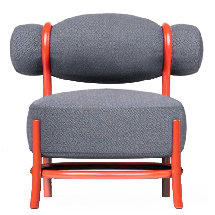Кресло Chignon Gerbruder Thonet Vienna Серый Кресло Chignon Gerbruder Thonet Vienna Серый в Твери | Loft Concept