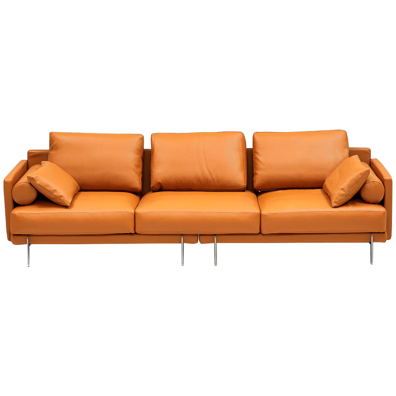 Диван Mosley Orange Sofa Оранжевый Оранжевый Диван Mosley Orange Sofa Оранжевый Оранжевый в Твери | Loft Concept