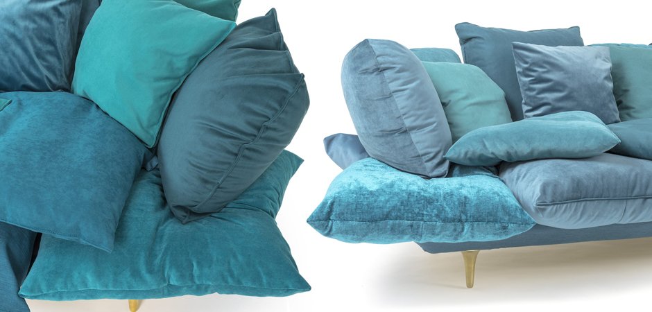 Диван Seletti Sofa Comfy Turquoise Диван Seletti Sofa Comfy Turquoise - Loft-Concept в Твери