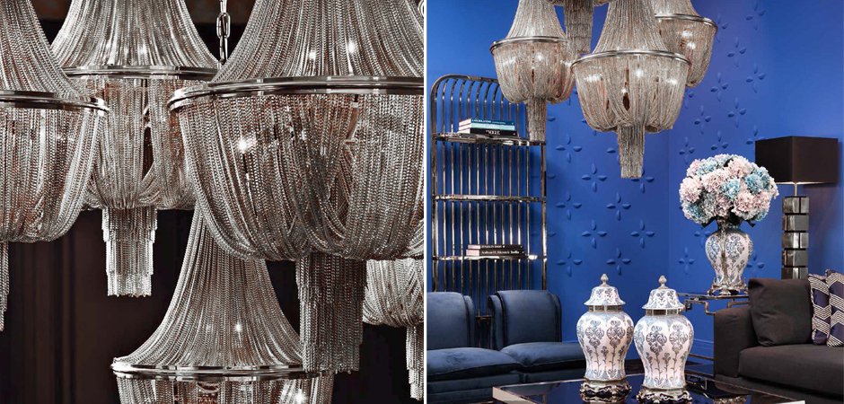 Люстра Chandelier Martinez Nickel S - фото №1