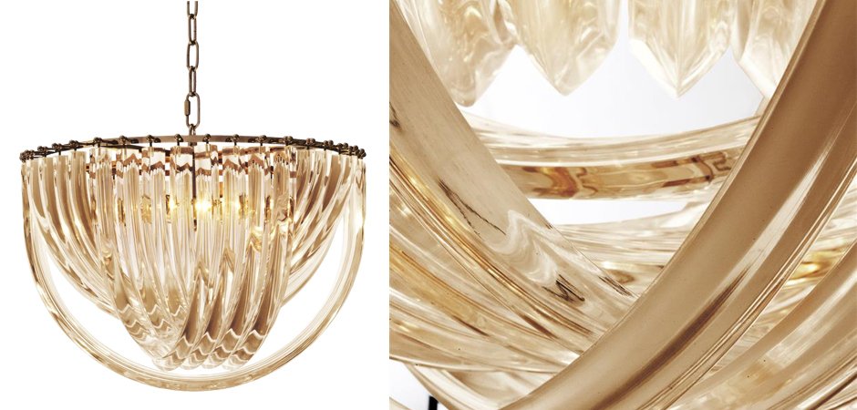 Люстра Chandelier Murano Champagne 50 Люстра Chandelier Murano Champagne 50 - Loft-Concept в Твери