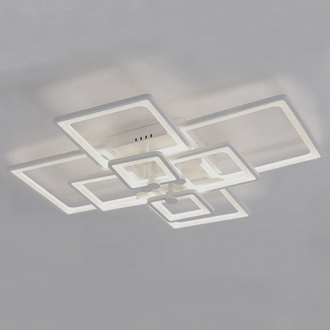 Потолочный светильник Squares & Rectangles Белый в Твери | Loft Concept 