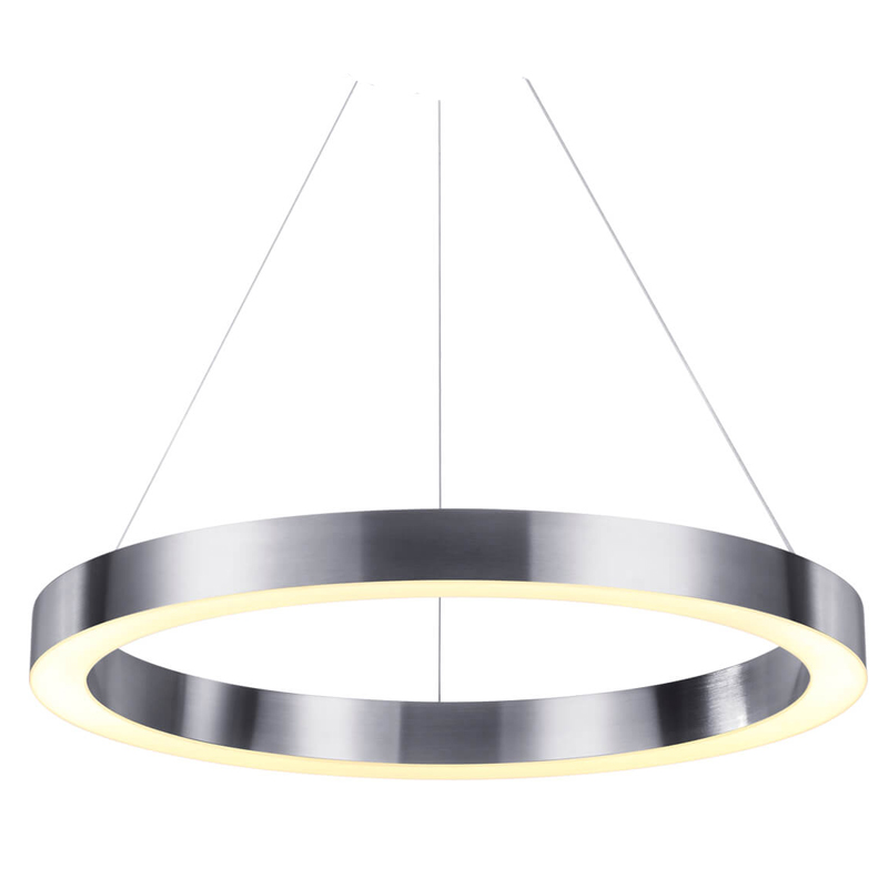 Подвесной светильник Nickel Ribbon Ring 60 Никель Подвесной светильник Nickel Ribbon Ring 60 Никель в Твери | Loft Concept