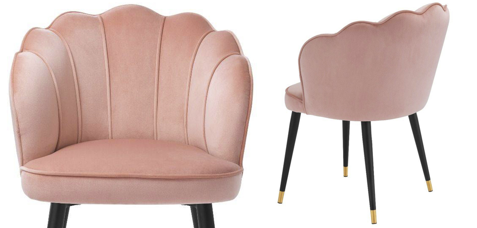 Стул Eichholtz Dining Chair Bristol nude Стул Eichholtz Dining Chair Bristol nude - Loft-Concept в Твери