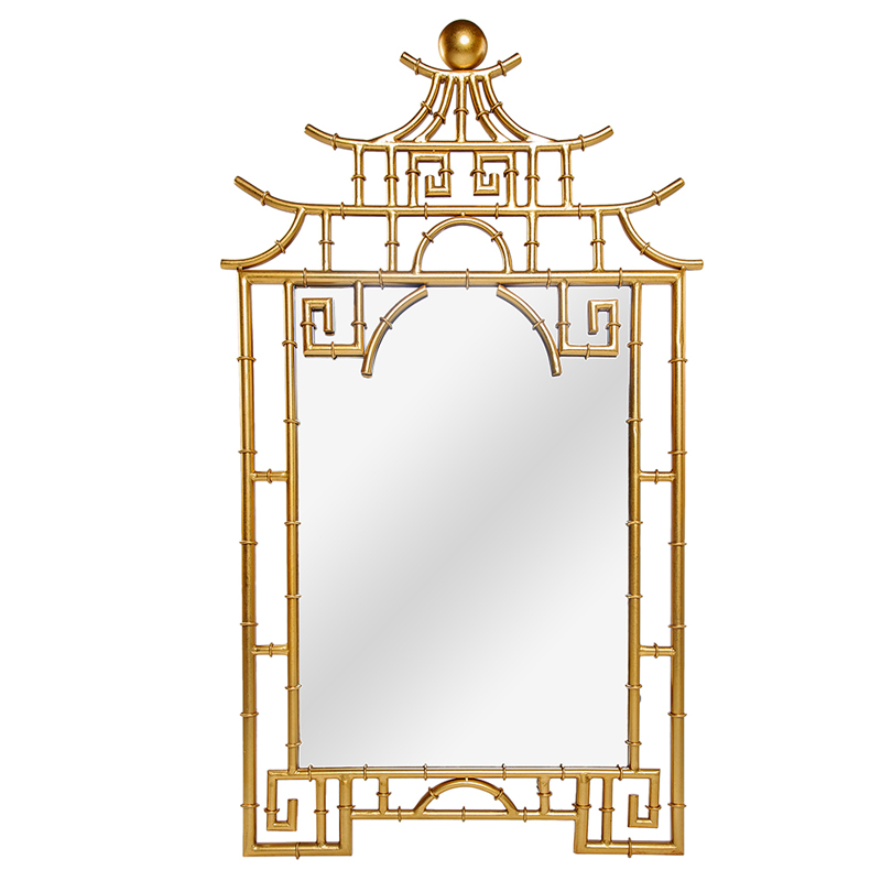 Зеркало Pagoda Mirror Gold 128 Золотой Зеркало Pagoda Mirror Gold 128 Золотой в Твери | Loft Concept
