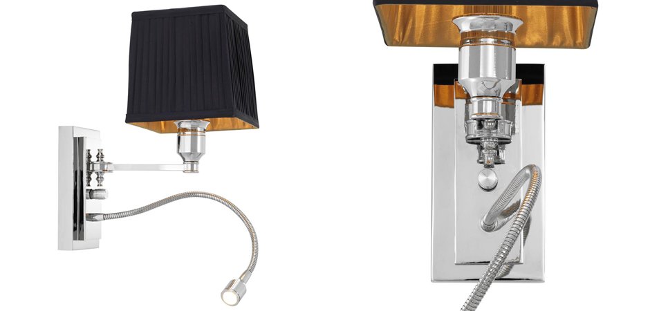 Бра Wall Lamp Ellington Black Бра Wall Lamp Ellington Black - Loft-Concept в Твери