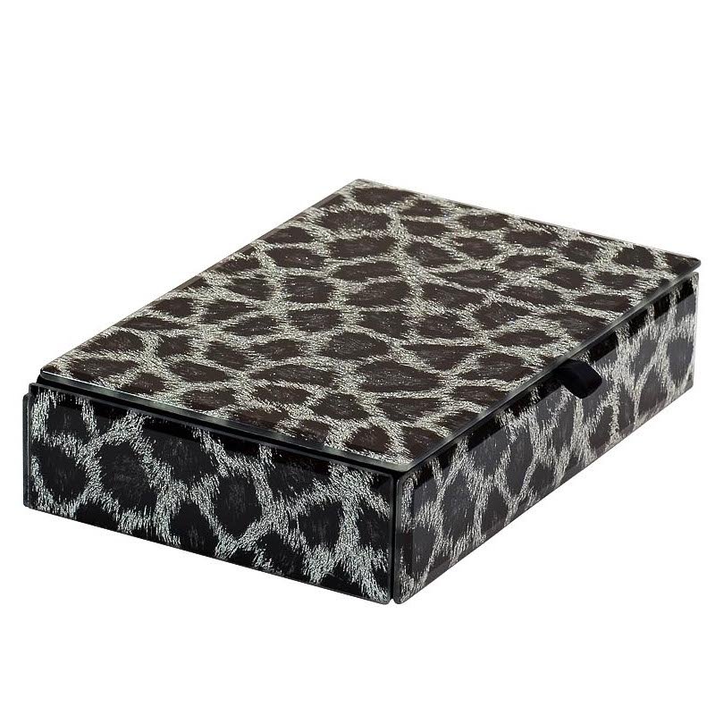 Шкатулка Snow Leopard Серый в Твери | Loft Concept 