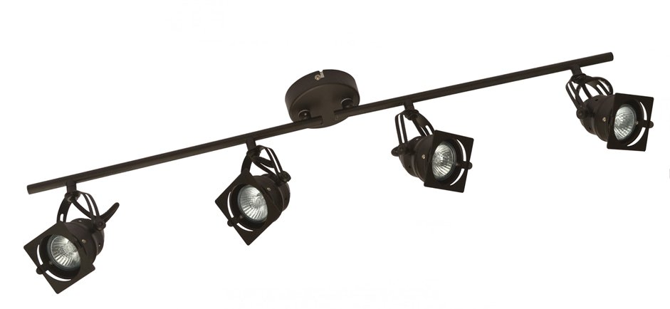 Спот Loft spotlight black four Спот Loft spotlight black four - Loft-Concept в Твери