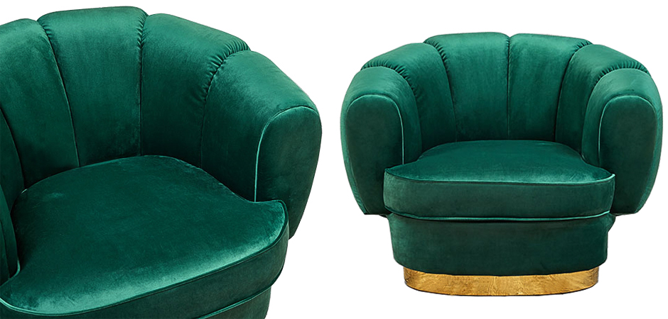 Кресло Emerald Softness Armchair Кресло Emerald Softness Armchair - Loft-Concept в Твери